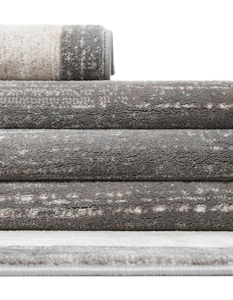 Metro Heights Collection Area Rug - Park Rectangle Gray lifestyle 39