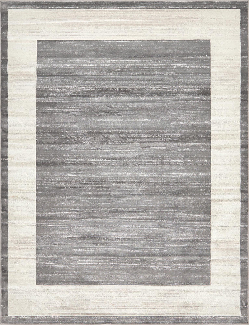 Metro Heights Collection Area Rug - Park Rectangle Gray Main