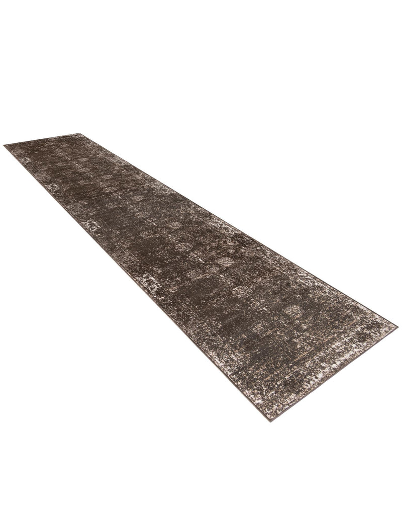Riviera Elegance Collection Area Rug - Antibes (Brown) Runner Brown lifestyle 56