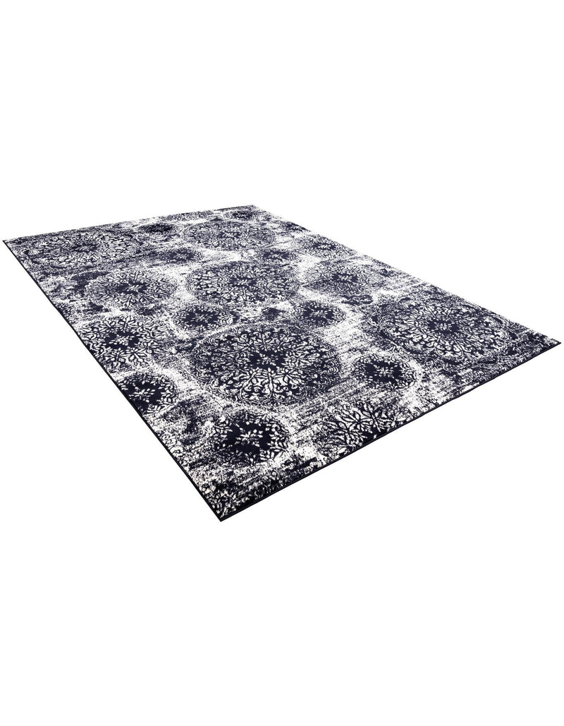 Riviera Elegance Collection Area Rug - Monaco (Navy Blue) Rectangle Navy Blue lifestyle 10