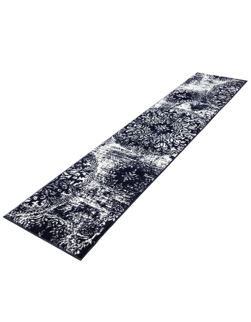 Riviera Elegance Collection Area Rug - Monaco (Navy Blue) Runner Navy Blue lifestyle 41