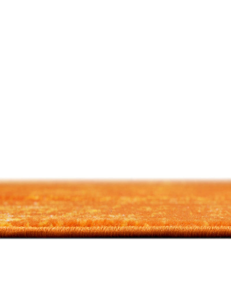 Riviera Elegance Collection Area Rug - Antibes (Orange) Square Orange lifestyle 18