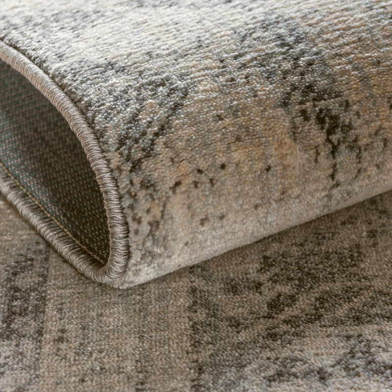 Oxfordshire Elegance Collection Area Rug - Abingdon Rectangle Gray lifestyle 11
