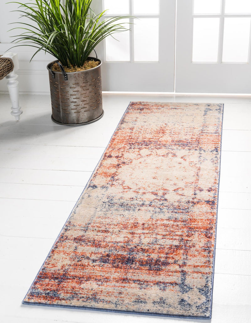 Oxfordshire Elegance Collection Area Rug - Abingdon Runner Multi lifestyle 52