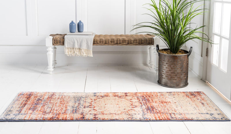 Oxfordshire Elegance Collection Area Rug - Abingdon Runner Multi lifestyle 63
