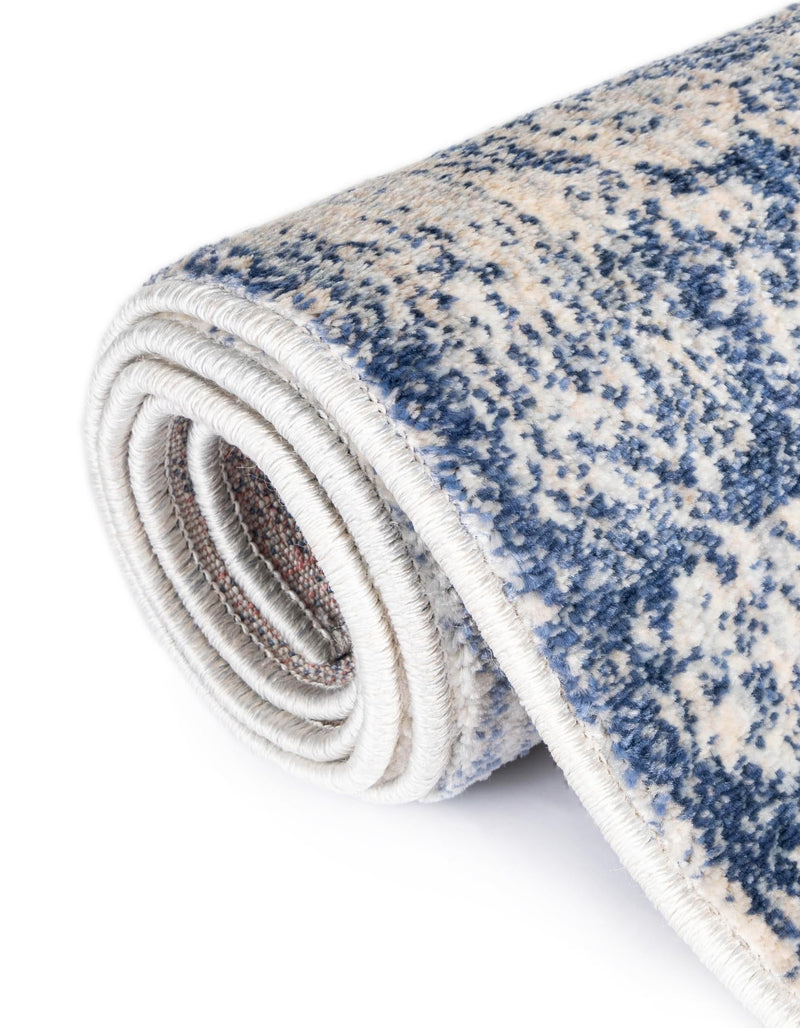 Oxfordshire Elegance Collection Area Rug - Abingdon Rectangle Navy Blue lifestyle 25