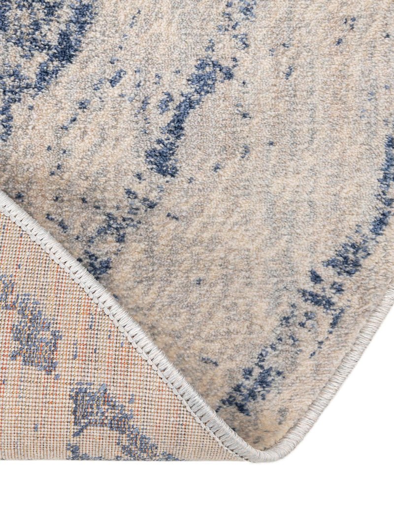 Oxfordshire Elegance Collection Area Rug - Abingdon Round Navy Blue lifestyle 52