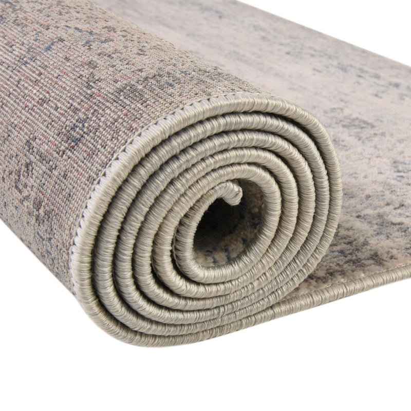 Oxfordshire Elegance Collection Area Rug - Didcot Rectangle Gray lifestyle 22