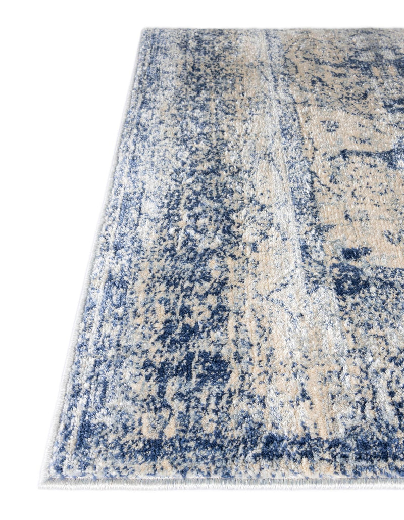 Oxfordshire Elegance Collection Area Rug - Didcot Rectangle Navy Blue lifestyle 13