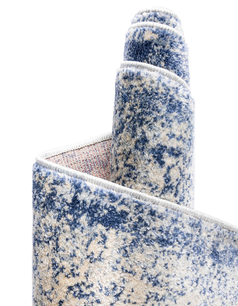 Oxfordshire Elegance Collection Area Rug - Didcot Rectangle Navy Blue lifestyle 25