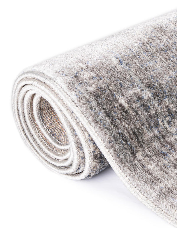 Lunar Luxe Collection Area Rug - Selene Rectangle Gray lifestyle 41