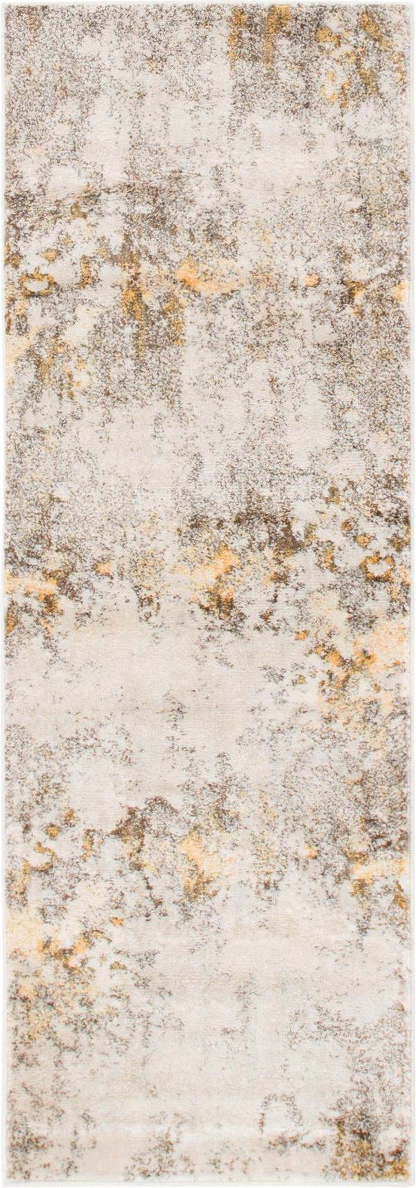 Lunar Luxe Collection Area Rug - Selene Runner Ivory Beige lifestyle 21