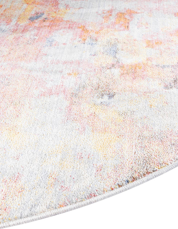 Lunar Luxe Collection Area Rug - Selene Round Multi lifestyle 87
