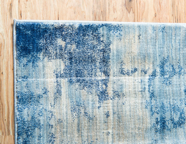 Lunar Luxe Collection Area Rug - Selene Rectangle Blue lifestyle 34