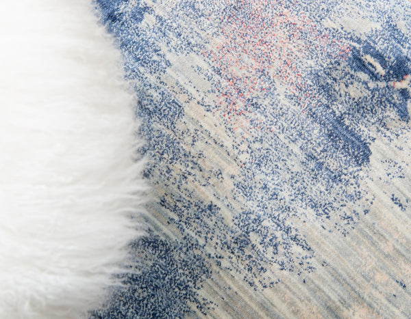 Lunar Luxe Collection Area Rug - Selene Runner Blue lifestyle 81