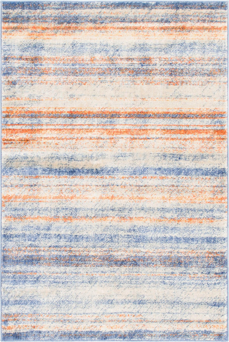Lunar Luxe Collection Area Rug - Titan Rectangle Multi Main