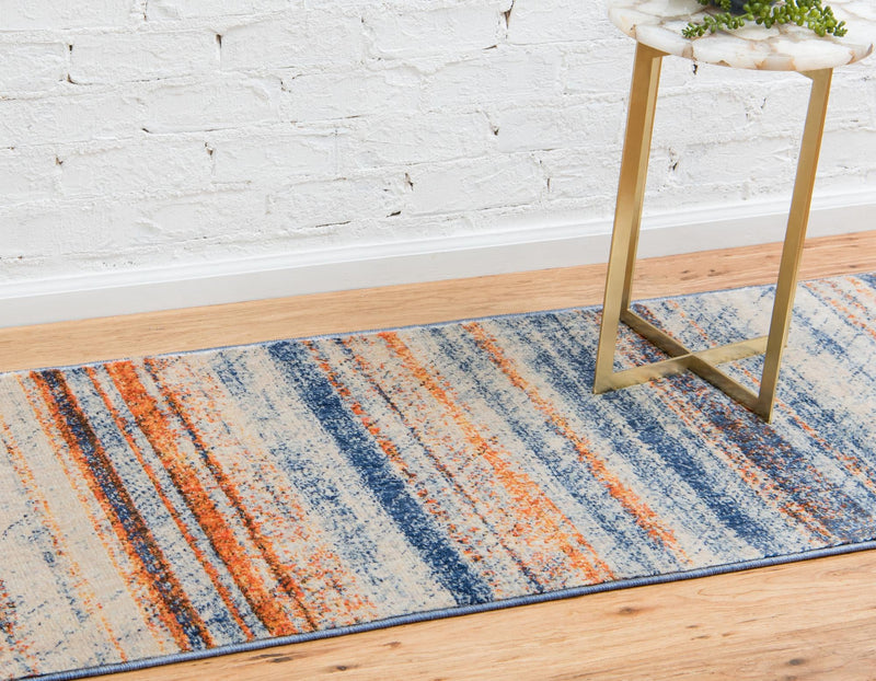 Lunar Luxe Collection Area Rug - Titan Runner Multi lifestyle 45