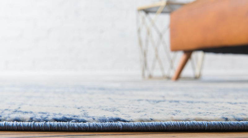 Lunar Luxe Collection Area Rug - Titan Rectangle Blue lifestyle 10
