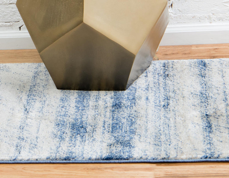 Lunar Luxe Collection Area Rug - Titan Runner Blue lifestyle 28