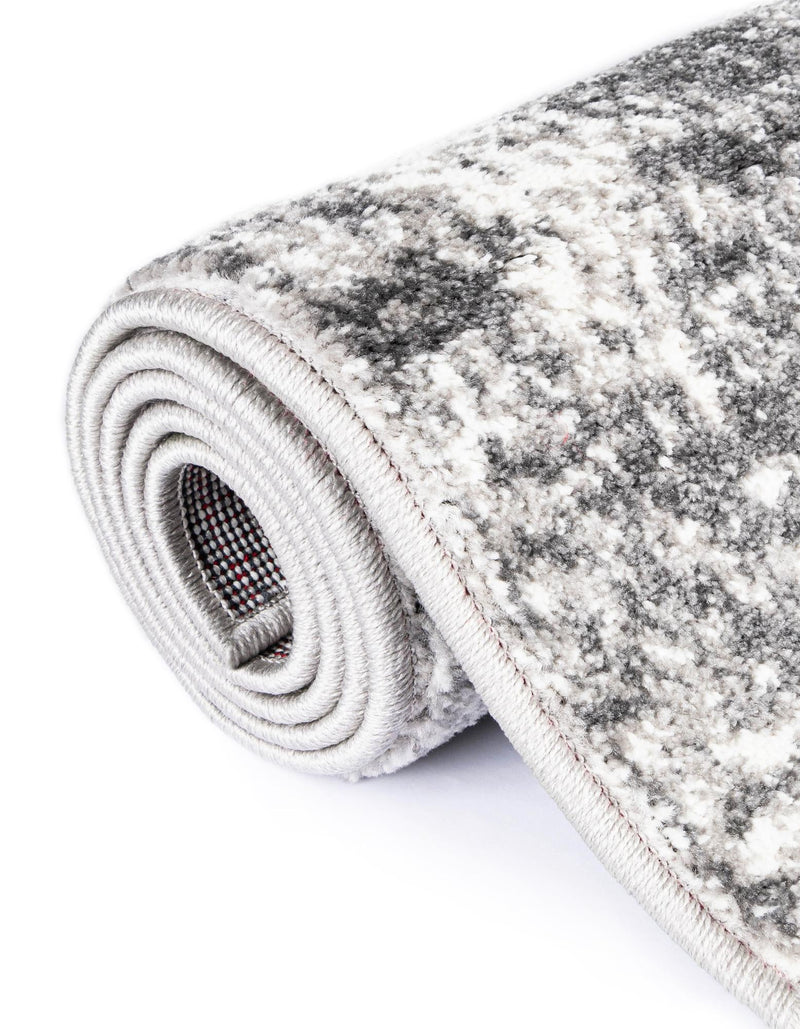 Amalfi Coast Woven Collection Area Rug - Ravello Rectangle Gray lifestyle 22