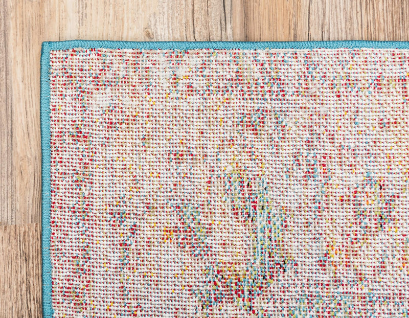 Amalfi Coast Woven Collection Area Rug - Atrani Rectangle Orange lifestyle 10