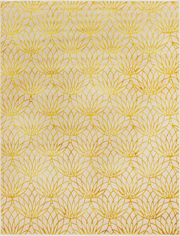 Hollywood Luxe Collection Area Rug - Rodeo Rectangle White Gold lifestyle 2