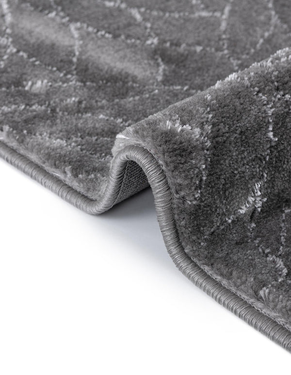 Hollywood Luxe Collection Area Rug - Rodeo Rectangle Gray Silver lifestyle 30