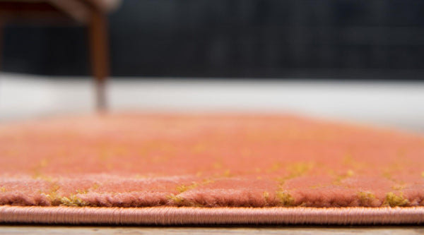 Hollywood Luxe Collection Area Rug - Rodeo Runner Coral Gold lifestyle 93
