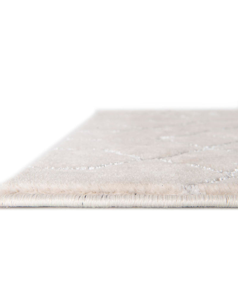 Hollywood Luxe Collection Area Rug - Sunset (White Silver) Runner White Silver lifestyle 38