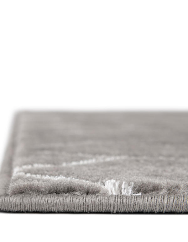 Hollywood Luxe Collection Area Rug - Sunset (Gray Silver) Rectangle Gray Silver lifestyle 7