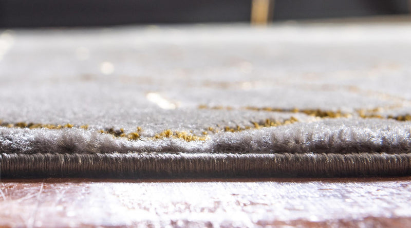 Hollywood Luxe Collection Area Rug - Sunset (Gray Gold) Rectangle Gray Gold lifestyle 5