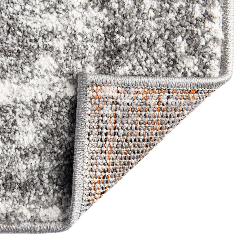 Amalfi Coast Woven Collection Area Rug - Positano Rectangle Gray lifestyle 33