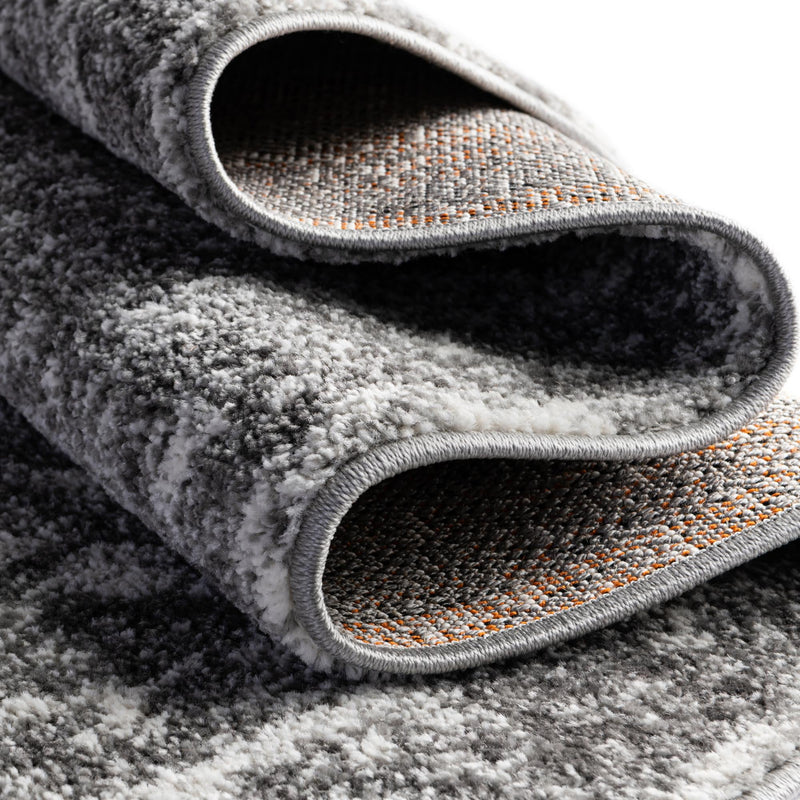 Amalfi Coast Woven Collection Area Rug - Positano Rectangle Gray lifestyle 43