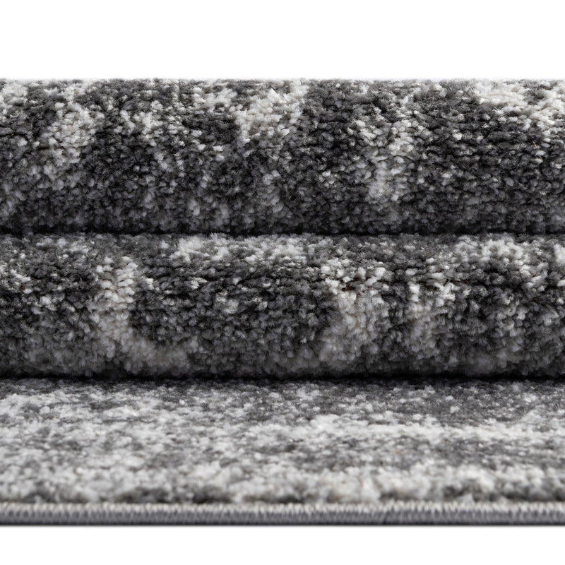 Amalfi Coast Woven Collection Area Rug - Positano Rectangle Gray lifestyle 45