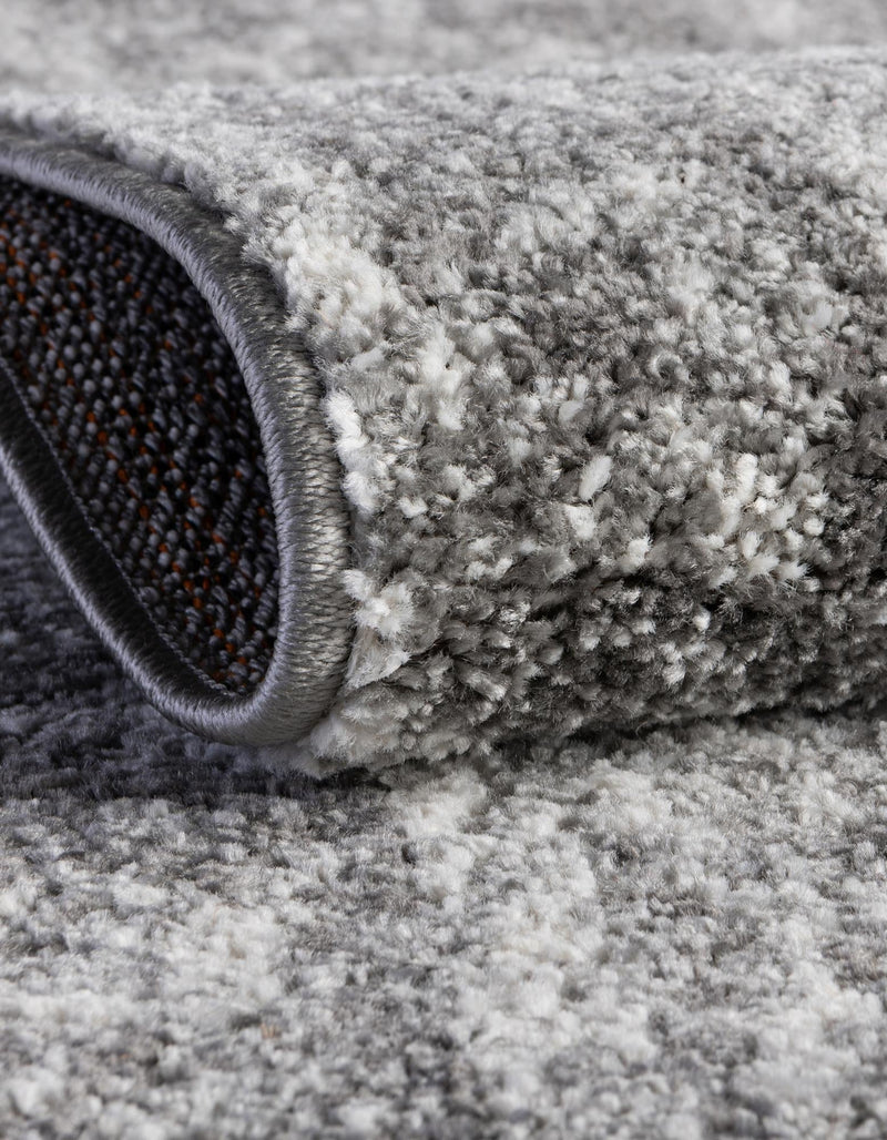 Amalfi Coast Woven Collection Area Rug - Positano Round Gray lifestyle 98