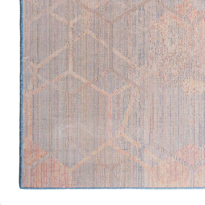 Spectrum Array Collection Area Rug - Aurora Square Blue lifestyle 79