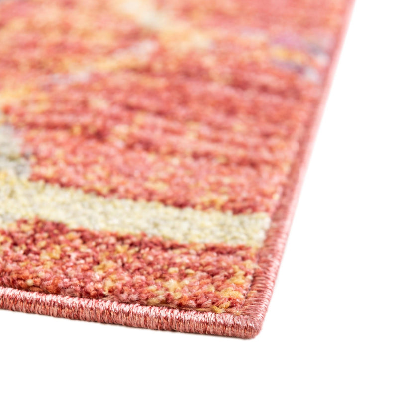 Spectrum Array Collection Area Rug - Aurora Square Red lifestyle 64