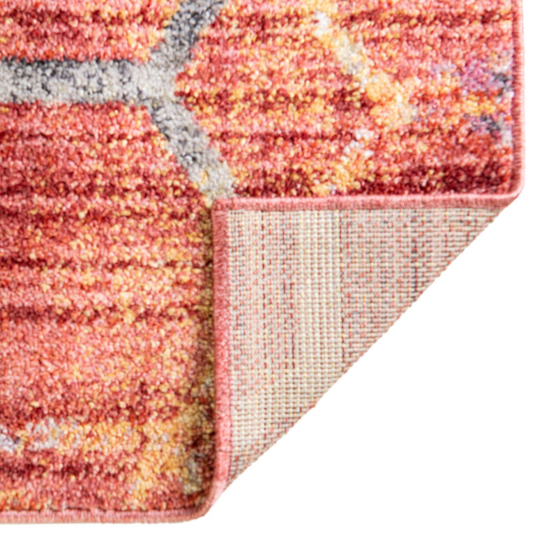 Spectrum Array Collection Area Rug - Aurora Square Red lifestyle 69