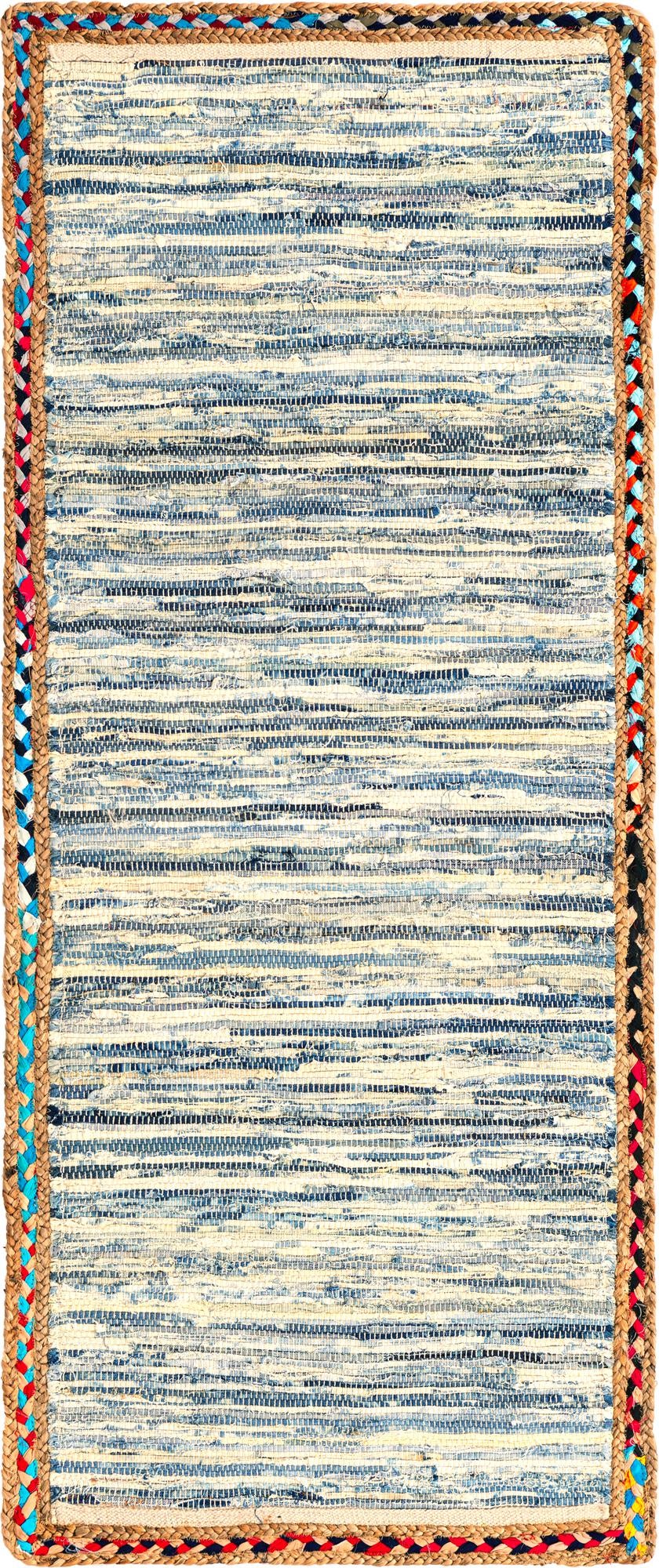 Osian Looms Collection Area Rug - Amber Runner Ivory lifestyle 15