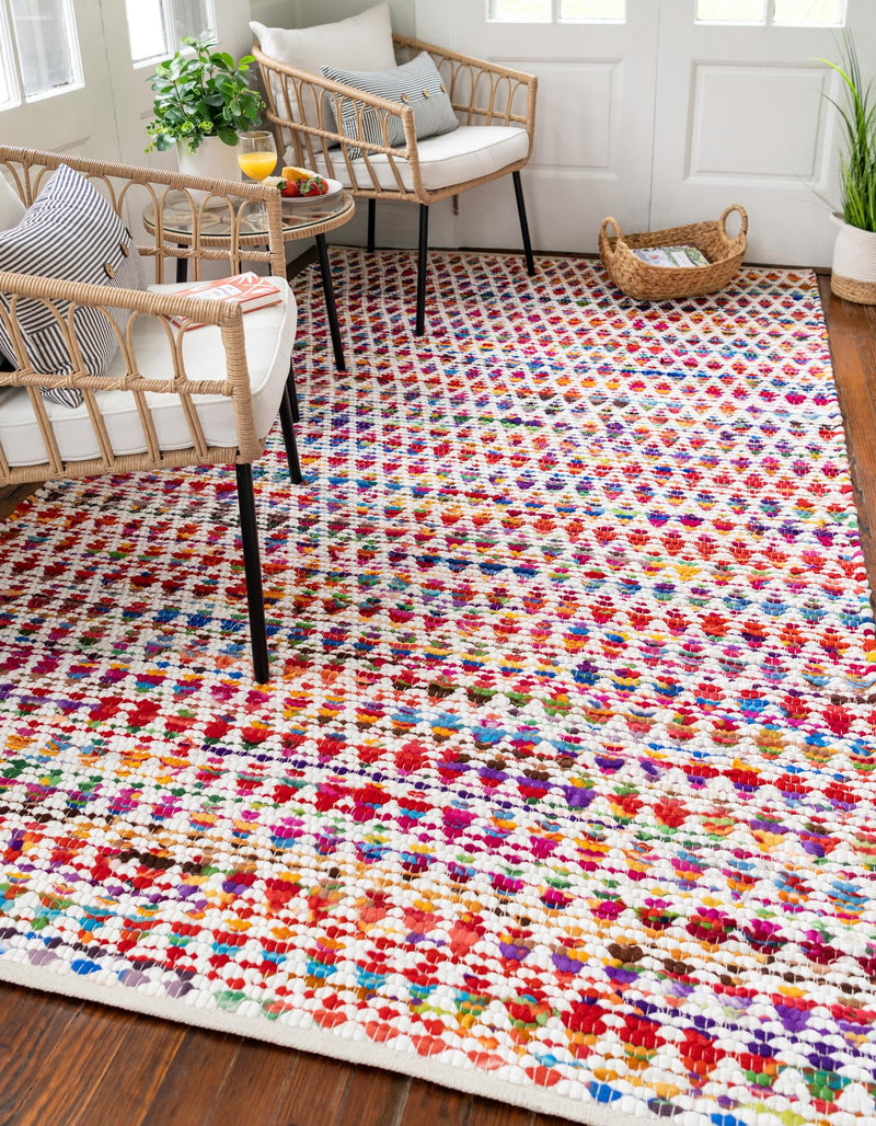 Woven Udaipur Collection Area Rug - Howrah Rectangle Multi lifestyle 2
