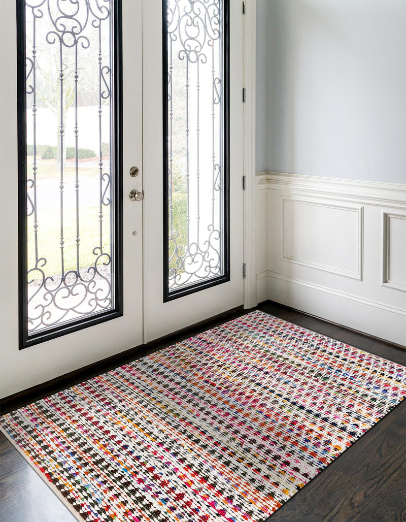 Woven Udaipur Collection Area Rug - Howrah Rectangle Multi lifestyle 4