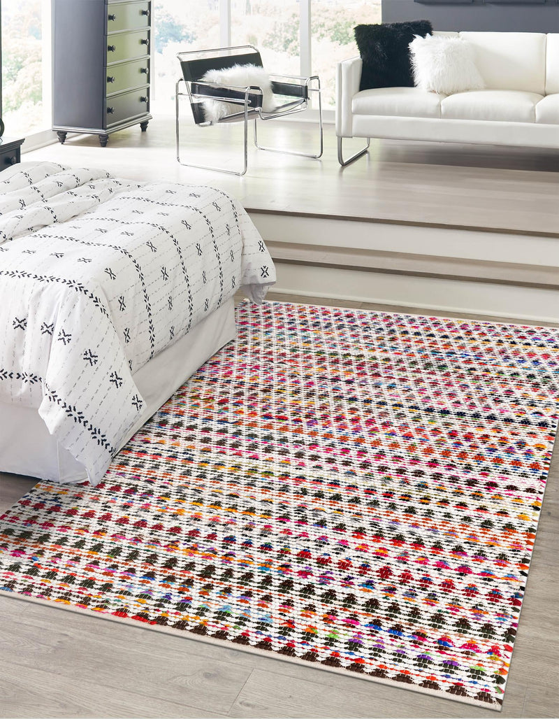 Woven Udaipur Collection Area Rug - Howrah Rectangle Multi lifestyle 8