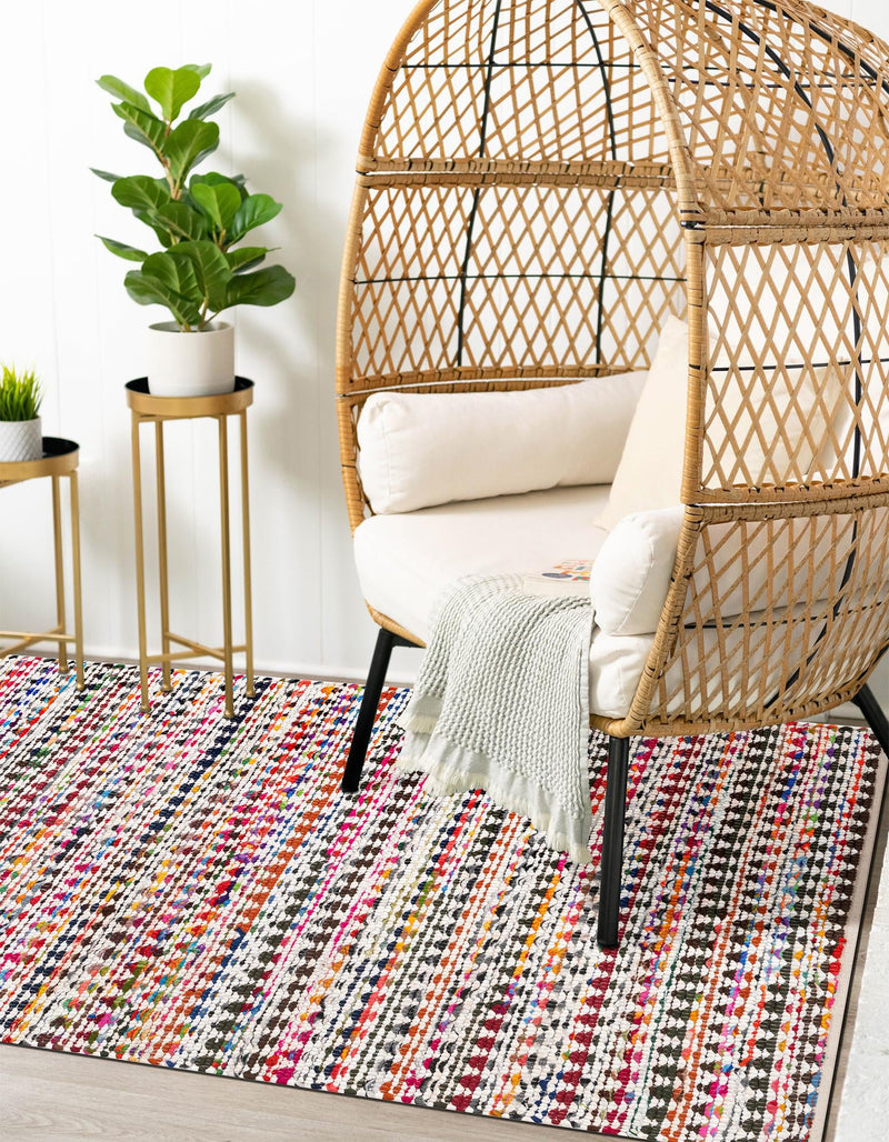 Woven Udaipur Collection Area Rug - Howrah Rectangle Multi lifestyle 10
