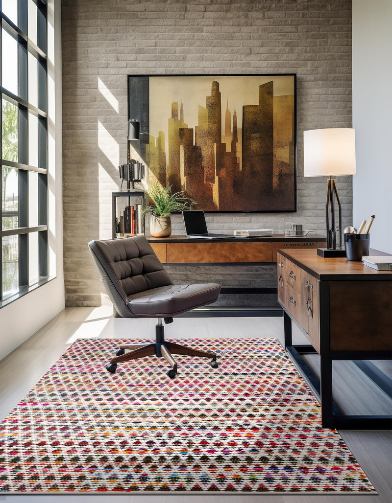 Woven Udaipur Collection Area Rug - Howrah Rectangle Multi lifestyle 11