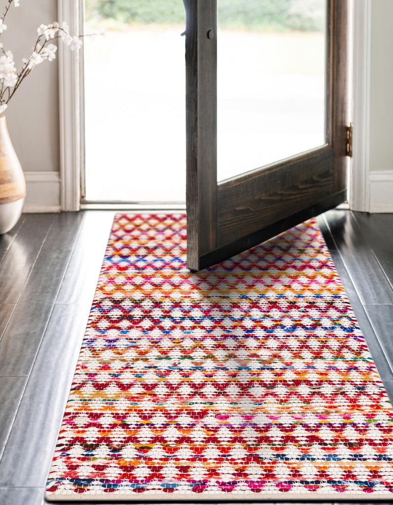 Woven Udaipur Collection Area Rug - Howrah Runner Multi lifestyle 25