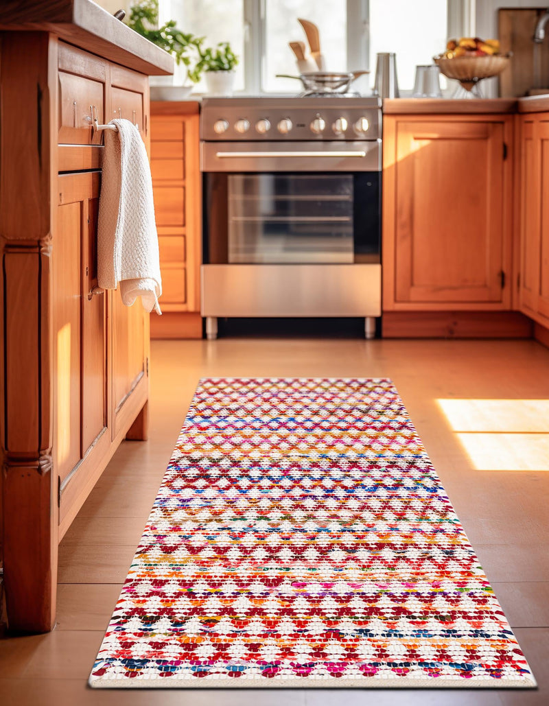 Woven Udaipur Collection Area Rug - Howrah Runner Multi lifestyle 38