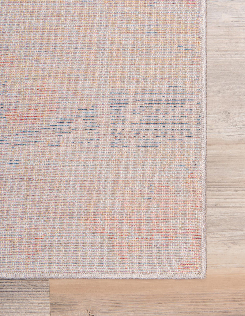 Seville Woven Collection Area Rug - Alcazar Rectangle Orange lifestyle 30