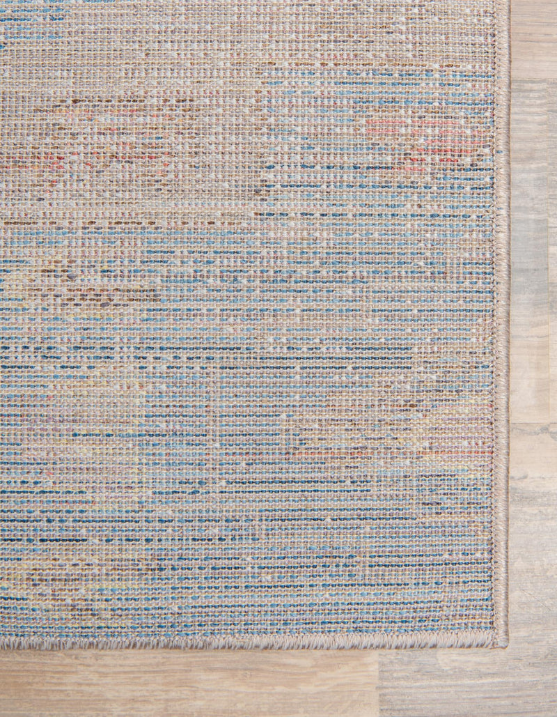 Seville Woven Collection Area Rug - Triana Rectangle Light Blue lifestyle 61