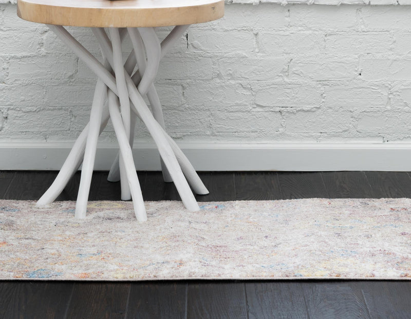 Seville Woven Collection Area Rug - Triana Runner Cream lifestyle 89