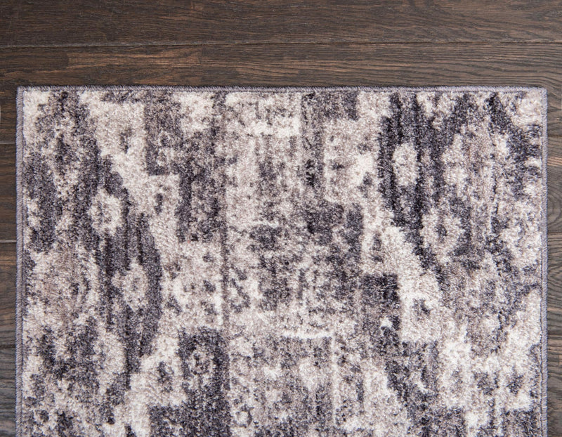 Seville Woven Collection Area Rug - Triana Runner Gray lifestyle 140